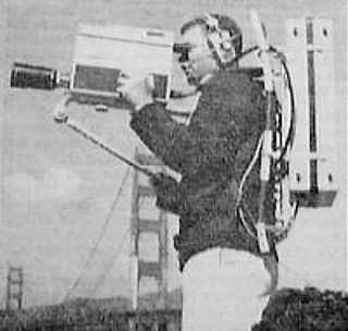 BCC-1 Color man carried backpack color tv camera