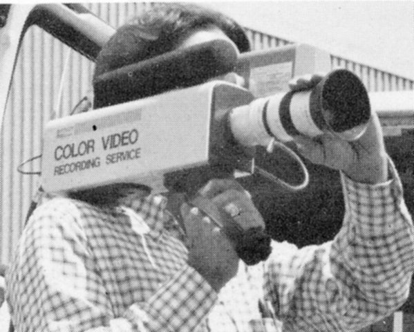 Hitachi FP-3030 single tube, triple target vidicon camera.
