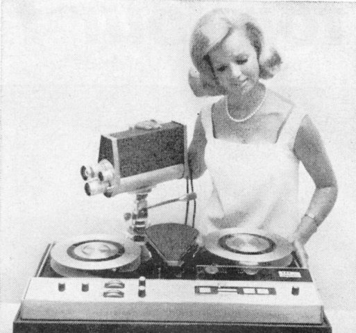 Ampex Home VTR, Camera and a Blonde Babe!!!