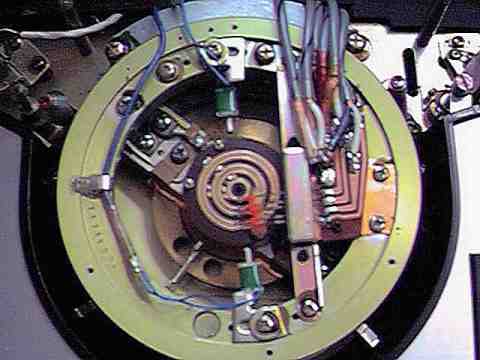 Javelin X-400 VTR - looking inside the head drum.
