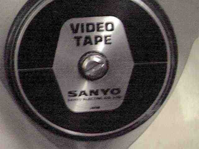 Javelin take up reel with Sanyo name on the label.