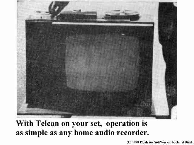 Telcan longitudinal VTR