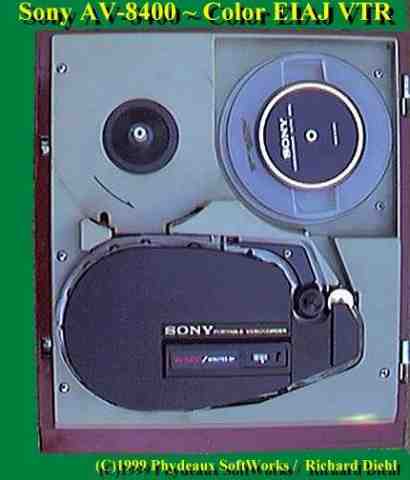 Sony AV-8400 Color EIAJ portapack VTR