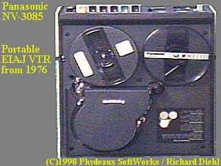 Panasonic NV-3085 B/W EIAJ portapack VTR